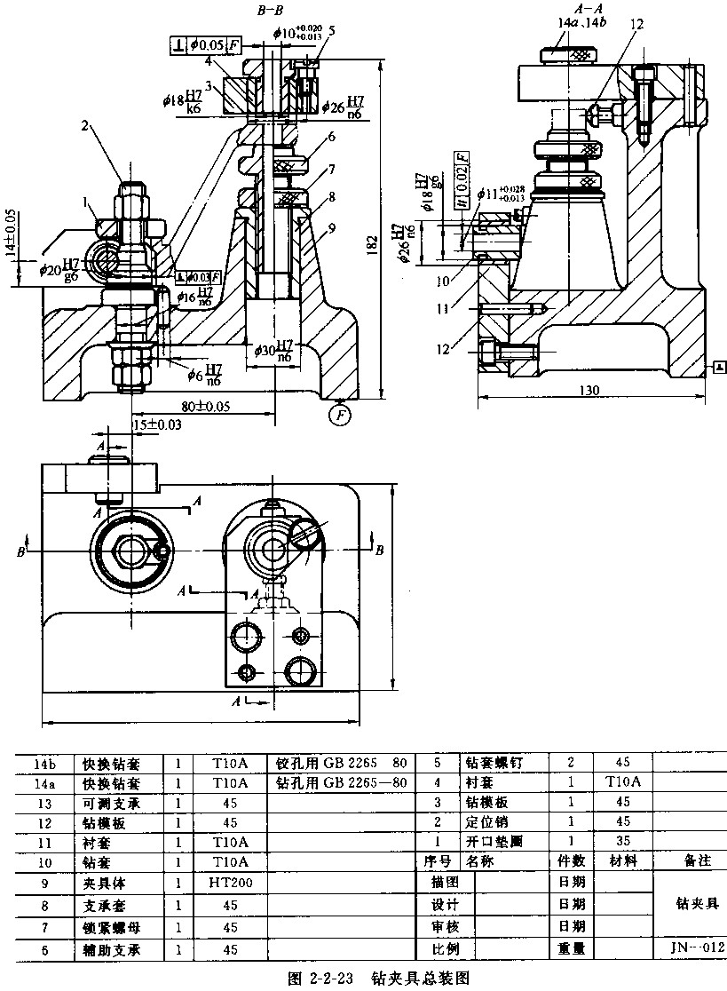 機(jī)床夾具設(shè)計(jì)實(shí)例 機(jī)床夾具