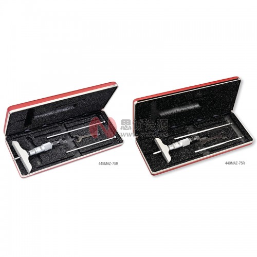 施泰力/Starrett 440、440M、445、445M系列深度千分尺0-9" AND 0-12"/0-225MM 449M系列深度千分尺（帶非旋轉(zhuǎn)刀片式測量桿）0-6"/0-150MM